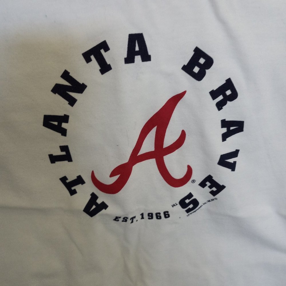 Boys Atlanta Braves Raglan T-shirt
